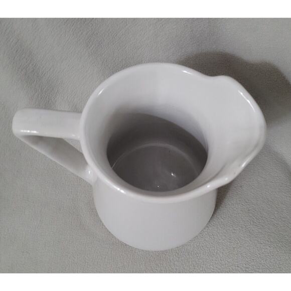 Western Stoneware Monmouth Pottery Don't Cry Over Spilled Milk Pitcher Farm Hous - Picture 7 of 11